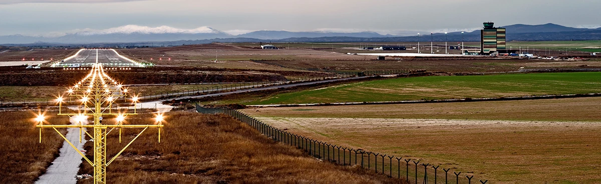 Aeropuerto de Lleida-Alguaire. Foto: Enaire